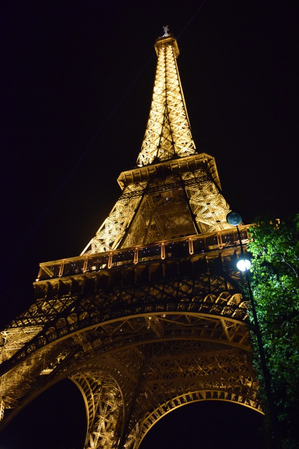 Our first night in Paris